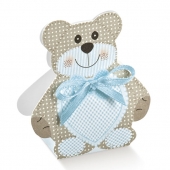 Ursulet - teddy bear azzuro