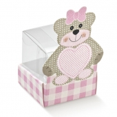 Cutie teddy bear - teddy bear rosa
