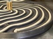 Electric Crepe Maker gamă standard cu structură circulară