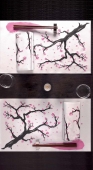 Placemat 30x50 cm Sakura rosa P3050-792